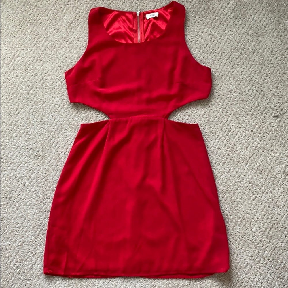 Tobi Red Dress